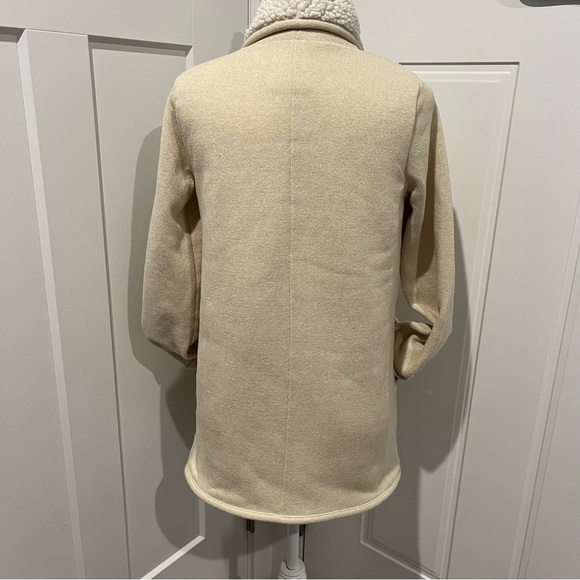 Abercrombie & Fitch Sherpa Cardigan Sz Sm - Picture 2 of 7